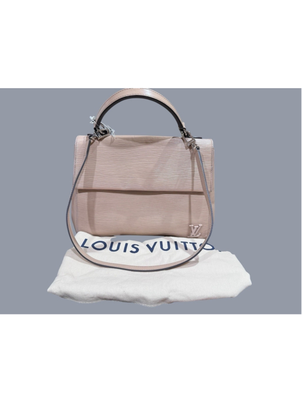 Louis Vuitton Cluny Shoulder Bag MM, Dust Bag, Box